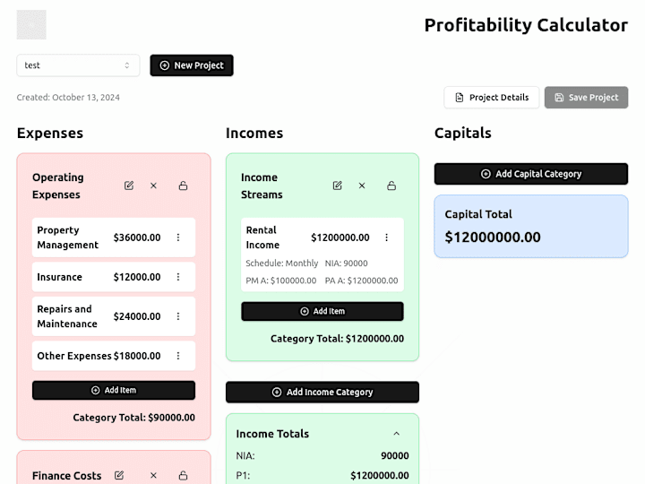 Cover image for Expenses Calculator  