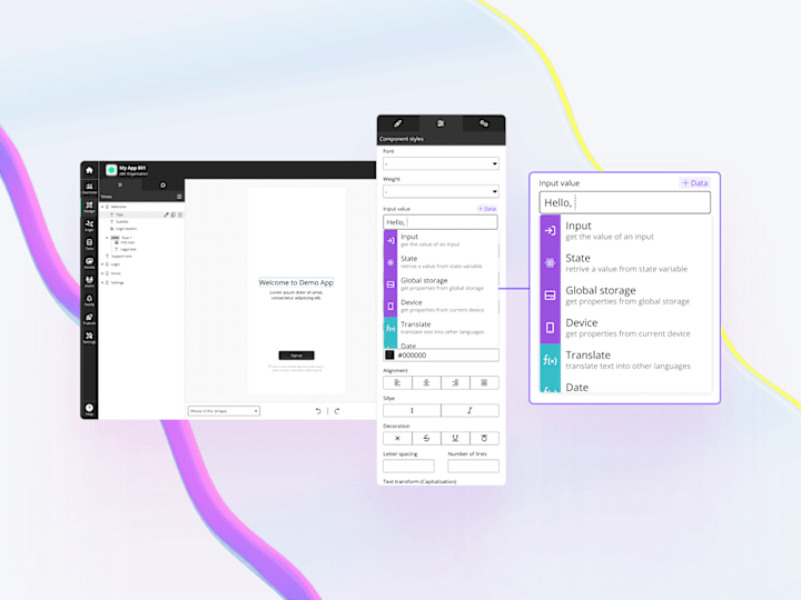 Cover image for UX / UI Design for Appspotr’s Dynamic Data Syntax