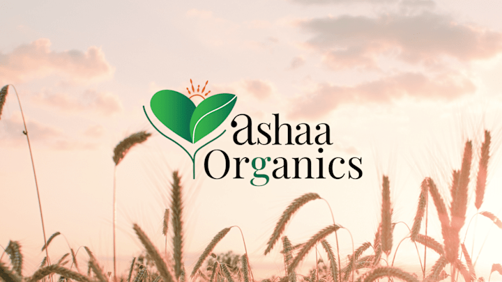 Cover image for 🌱Brand Identity Design: Ashaa Organics