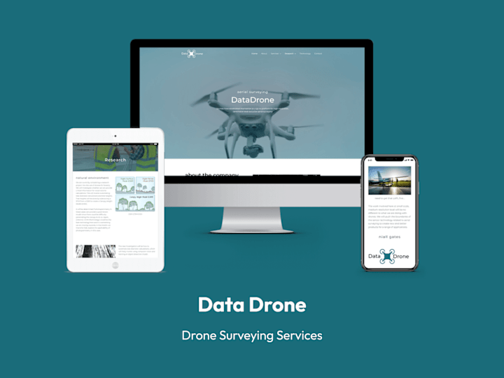 Cover image for Data Drone - Technology