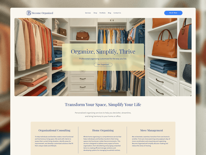 Cover image for Become Organized: WordPress to Framer Migration