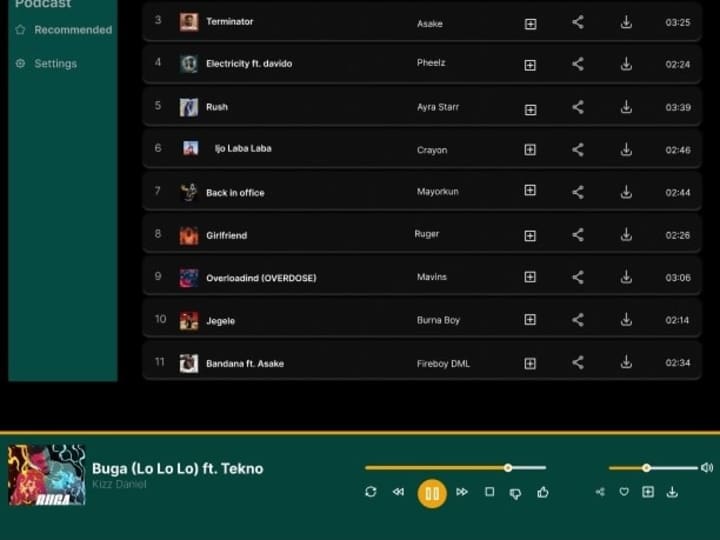 Cover image for Redesign Winamp music player