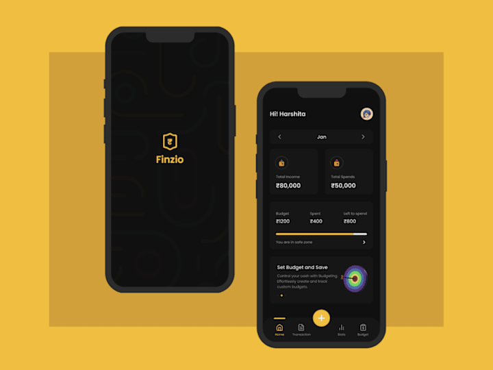 Cover image for Finzio UX/UI design