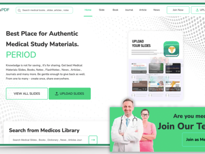 Cover image for Medicos Pdf :Get Medical Book, - Apps on Google Play