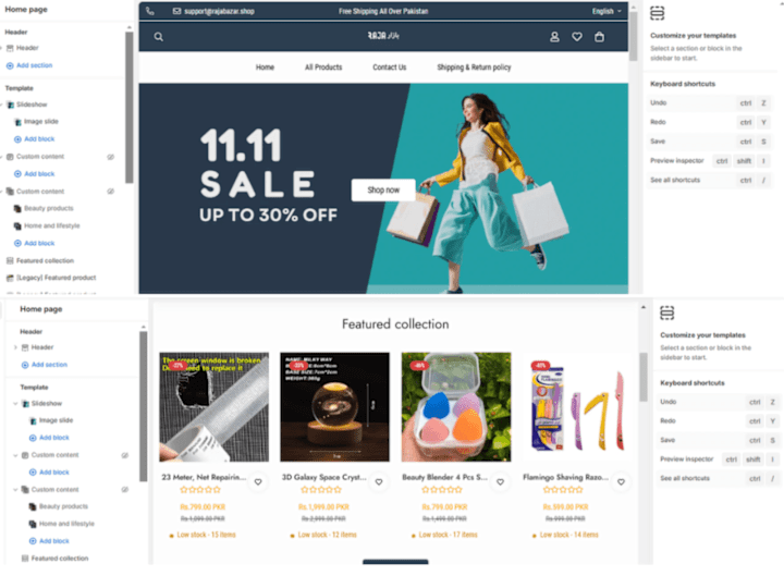 Cover image for Shopify Store Development