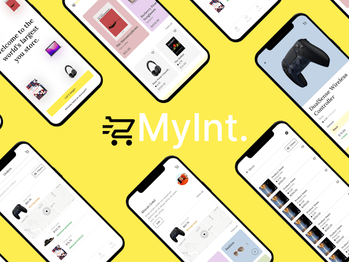 Cover image for MyInt.  - Shopping App based on Interest.