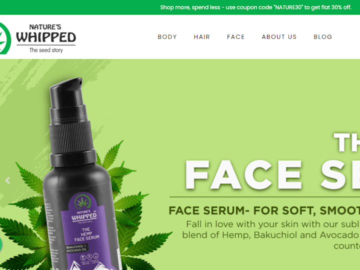 Cover image for eCommerce website for Cosmetic Products