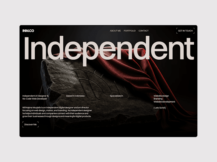 Cover image for Personal Portfolio Website | INM.CO