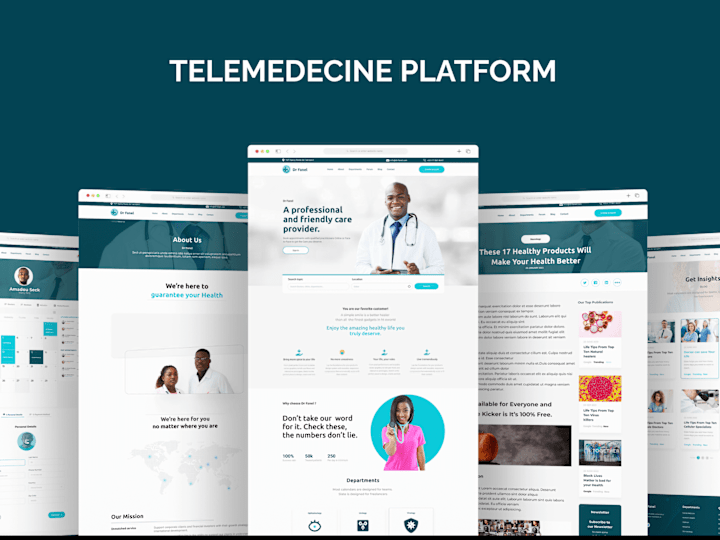 Cover image for Telemedecine Web App