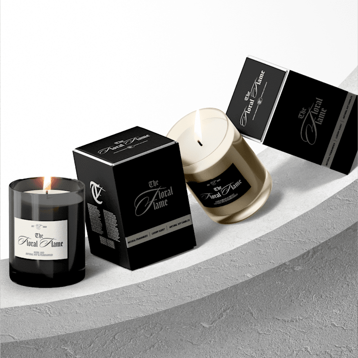 Cover image for The Floral Flame | Brand Identity + Packaging Design