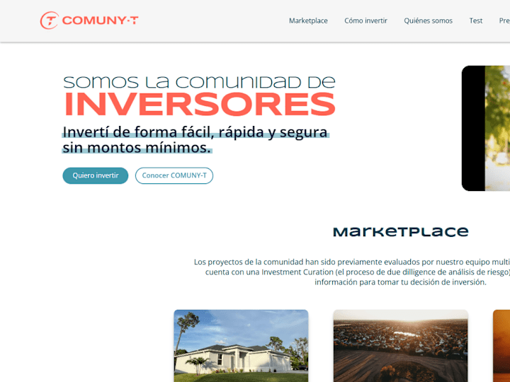 Cover image for Comuny-t - Comunidad de inversores sin fronteras