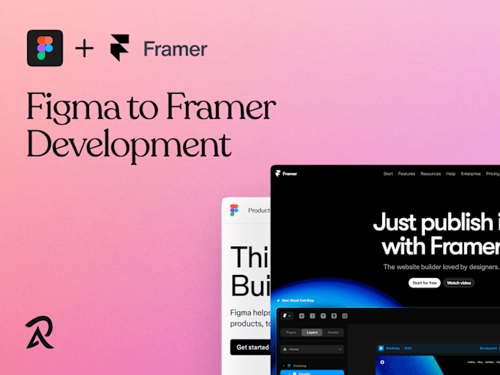 Cover image for ✨ Figma to Framer Landing Page