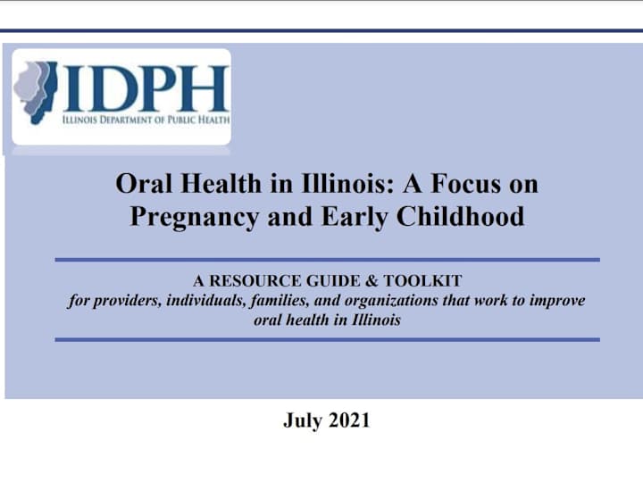 Cover image for Oral Health in Illinois: A Report