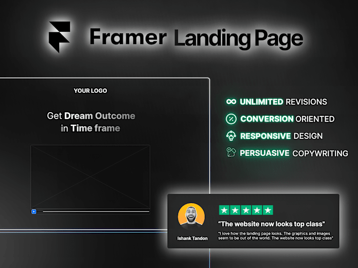 Cover image for High-Converting Framer Landing Page