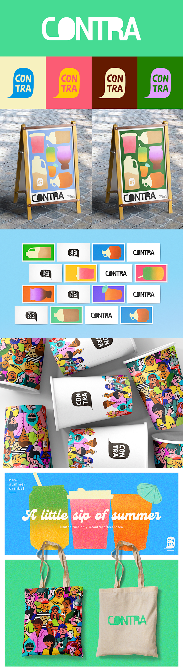 Cover image for Coffee Shop Re-Branding Identity