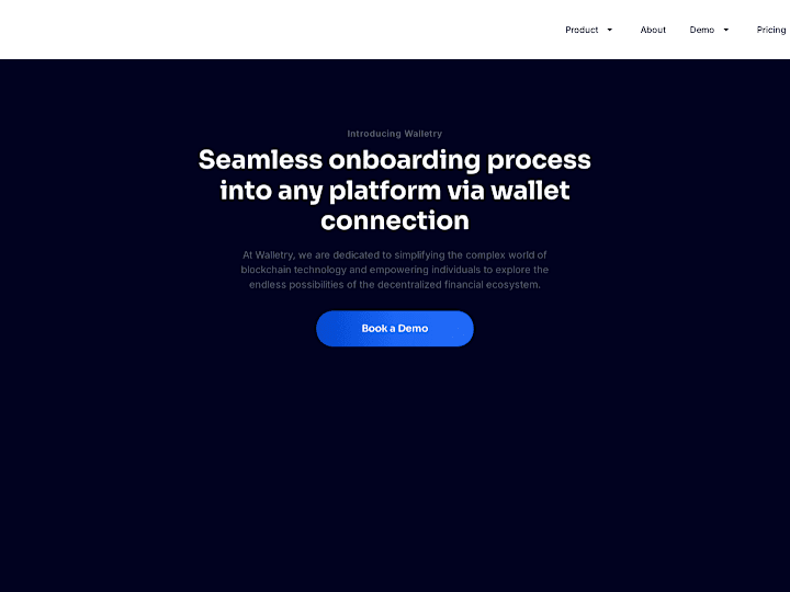 Cover image for Web3 Wallet Landing Page