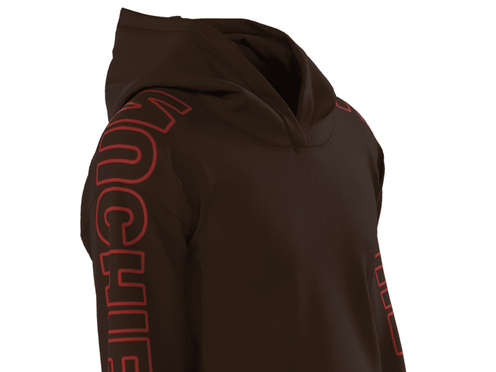 Cover image for 3D brown hoodie