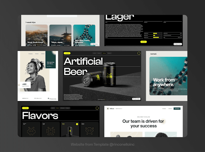 Cover image for Website from Template → Framer