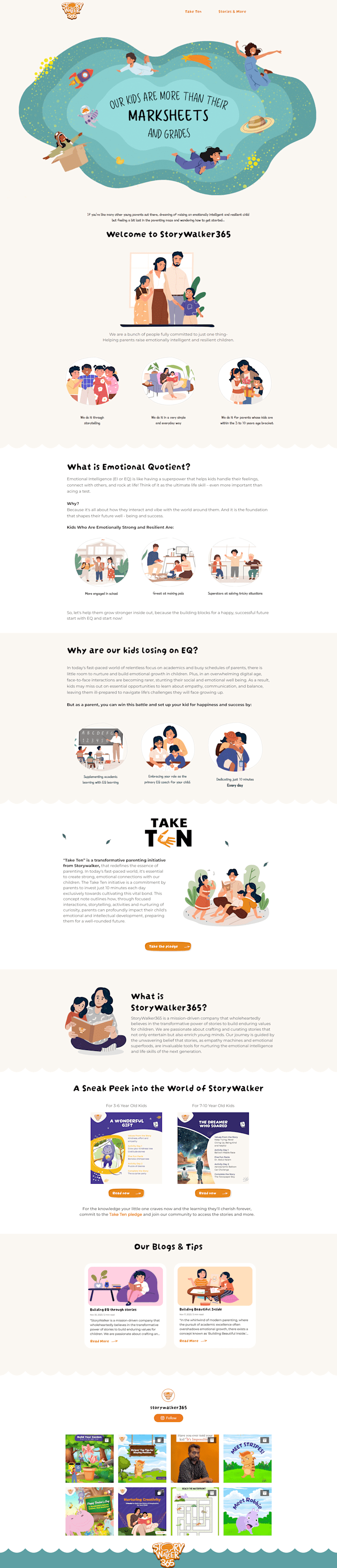 Cover image for Storywalker365 | stories for kids