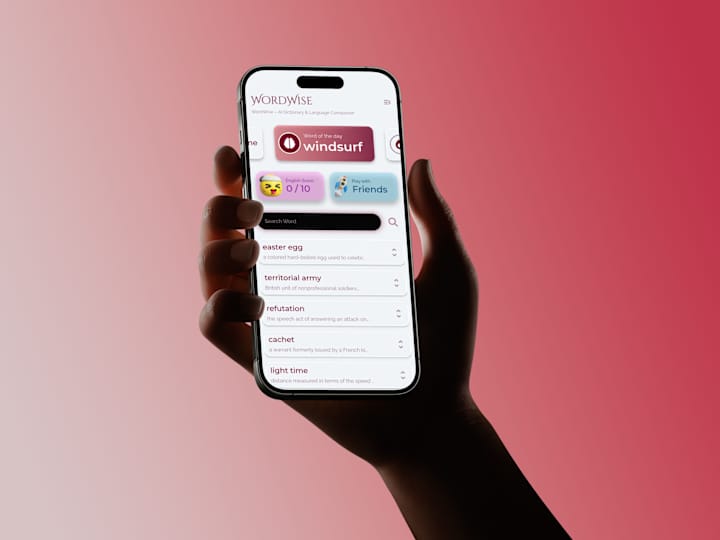 Cover image for WordWise — Ai Powered Dictionary