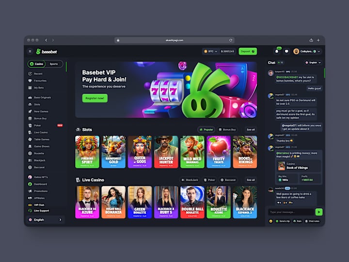 Cover image for Basebet | Branding + Product UI