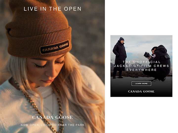 Cover image for Canada Goose - Print & Digital Ad Design