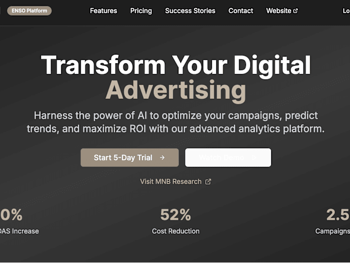 Cover image for MNB Digital Ads SaaS