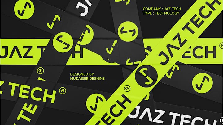 Cover image for Jaz Tech Brand Identity Design :: Behance