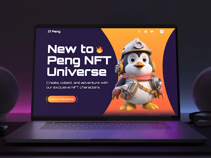 Cover image for Peng — Web3 NFT Figma Design & Framer Development