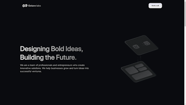 Cover image for Octave Labs Landing Page