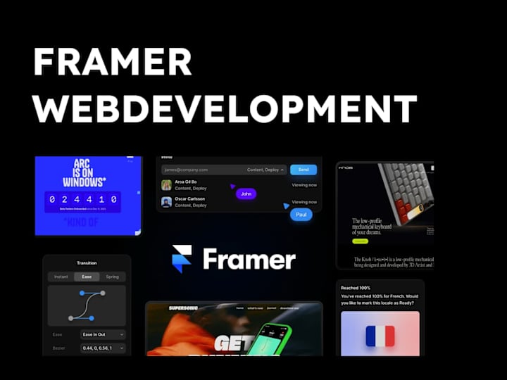 Cover image for Figma to Framer App design exporting