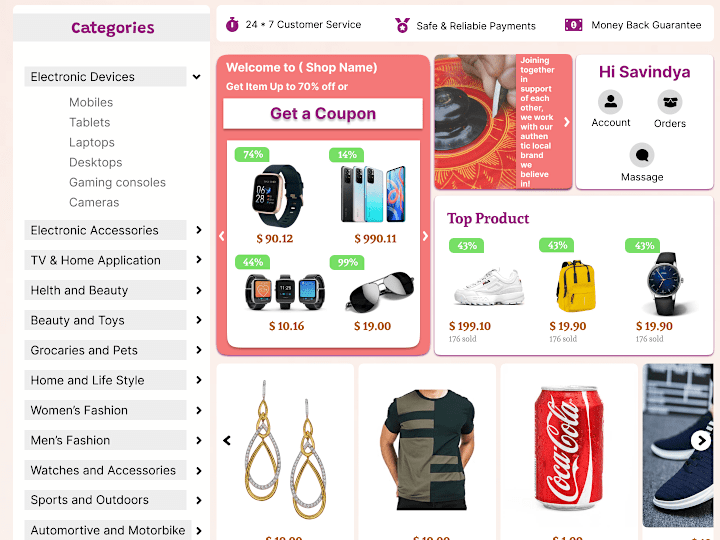 Cover image for E-Commerce Website