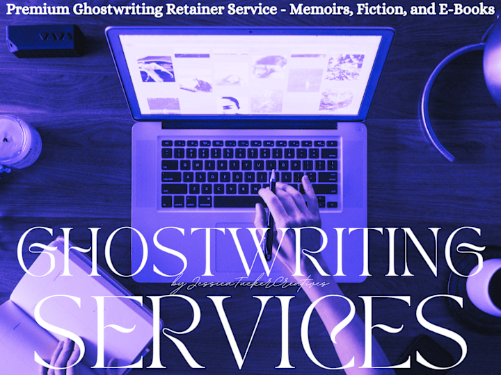 Cover image for PREMIUM GHOSTWRITING Retainer Service! Memoirs, Fiction, E-Books