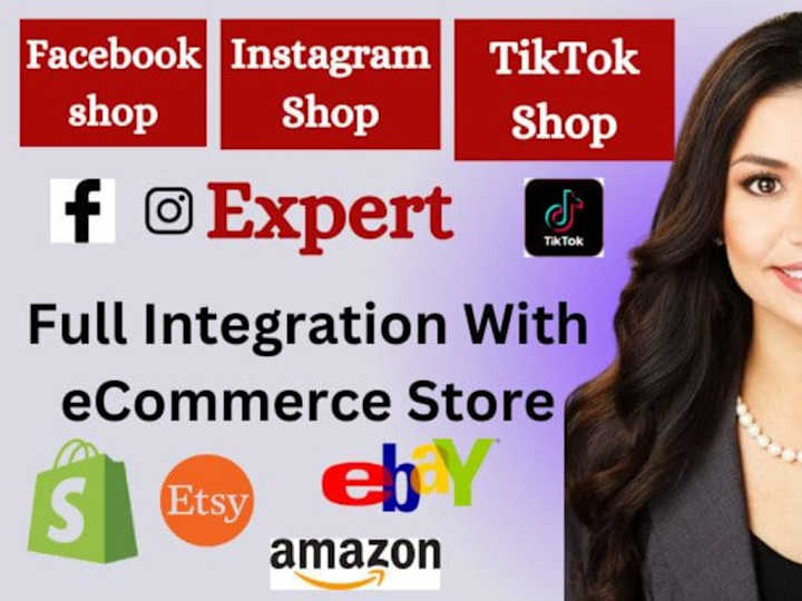 Cover image for i will setup social media shops 