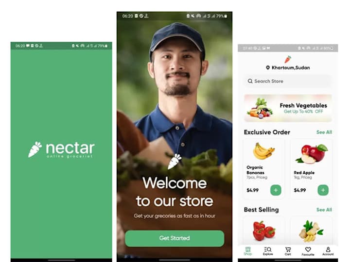 Cover image for Grocery App Project