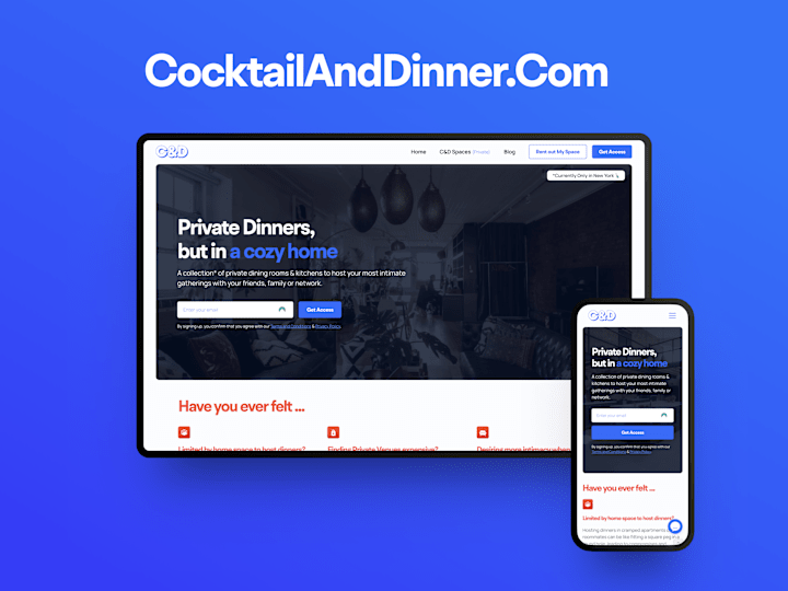 Cover image for CocktailAndDinner