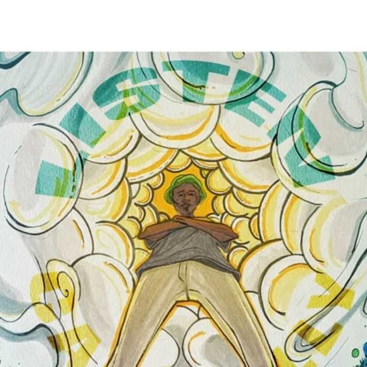Cover image for @happymealdraws on Instagram: “Album cover for @mynamebrae List…