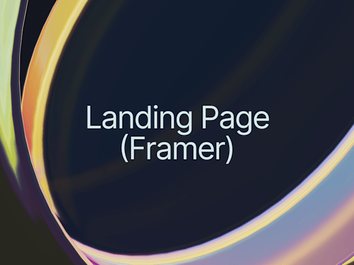 Cover image for Landing Page (Framer)