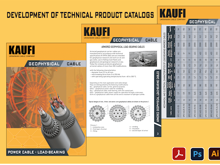 Cover image for I will design a technical product catalog, manual, datasheet