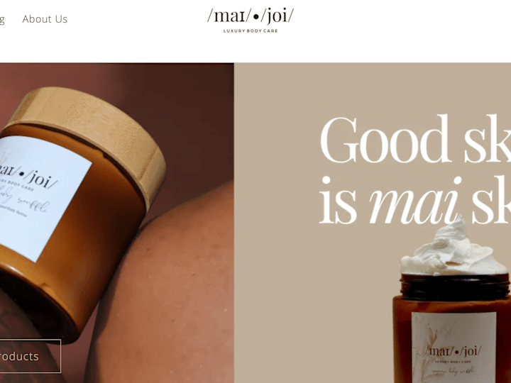 Cover image for Mai-Joi | Luxury Skincare for Everyone