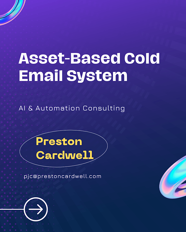 Cover image for Asset-Based Cold Email System