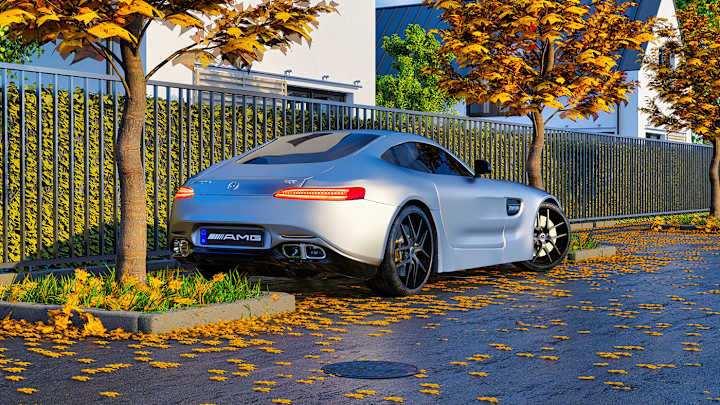 Cover image for Mercedes Benz AMG GT 