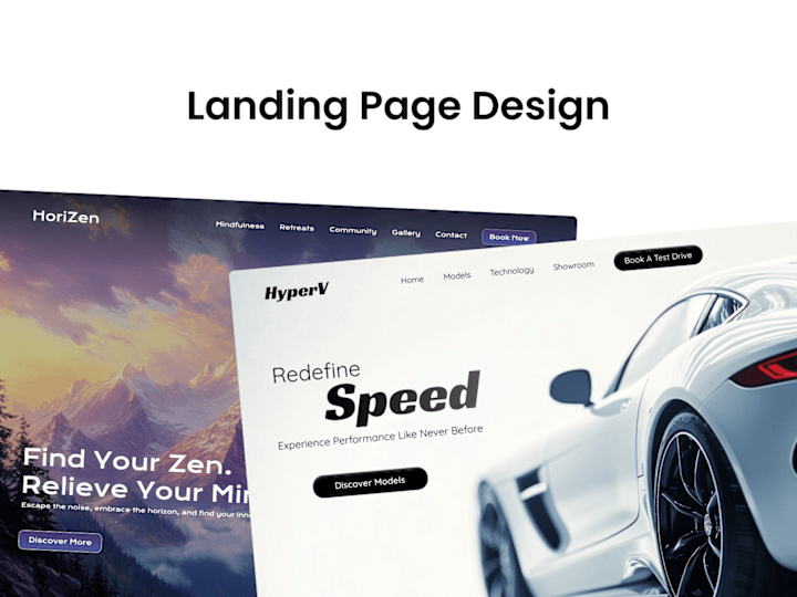 Cover image for Landing Page Design
