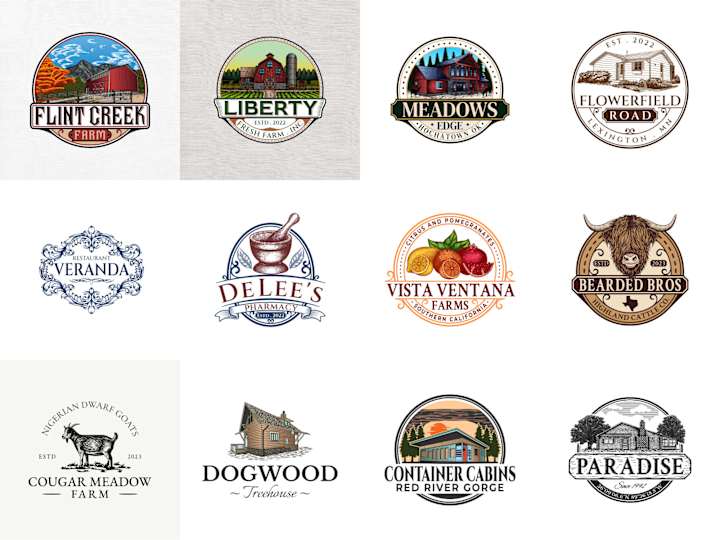 Cover image for I Will Create Awesome Hand-drawn Emblem Logo Design
