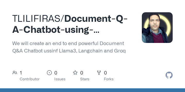 Cover image for End To End Powerful Document Q&A Chatbot using Llama3, Langchain