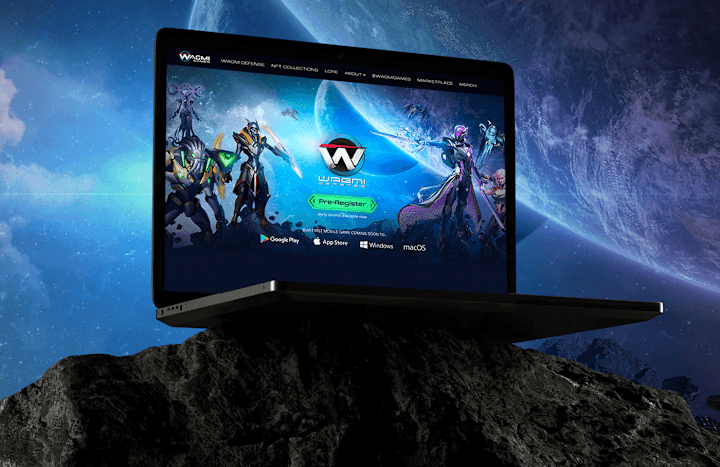 Cover image for Wagmi Games | Mobile Gaming Fullstack Website