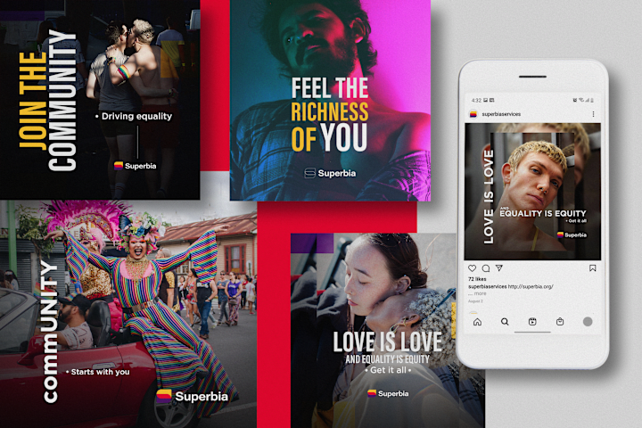 Cover image for Superbia Social Media Content