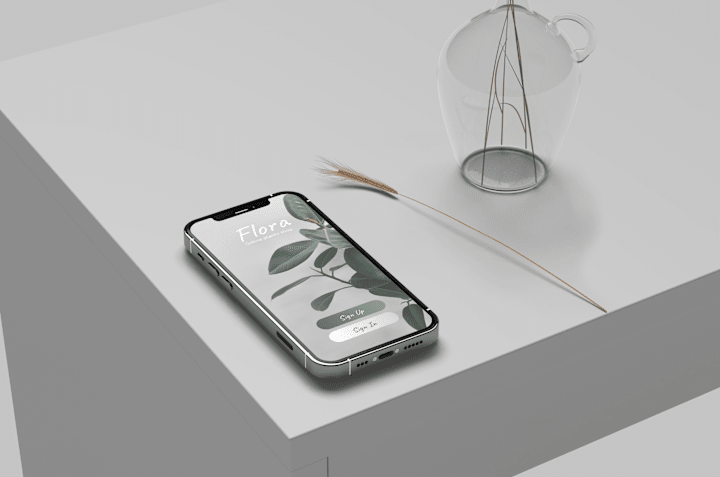 Cover image for Design App "Flora"