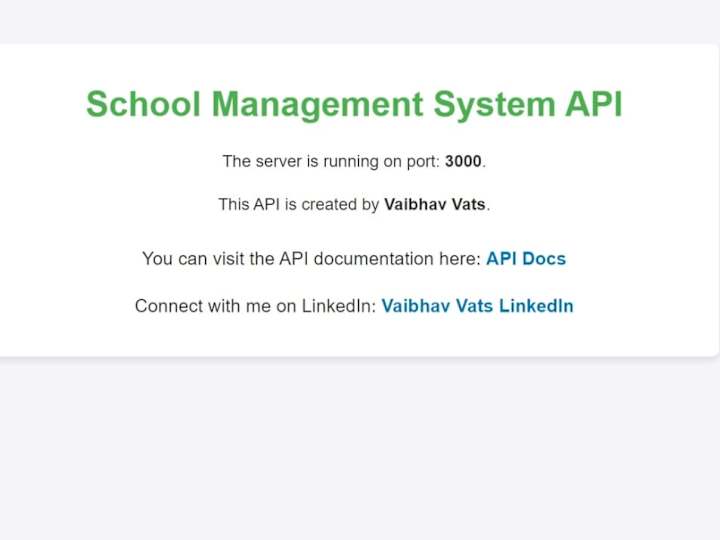 Cover image for School-Management-System-API