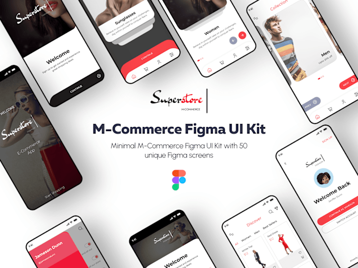 Cover image for Superstore Figma UI Kit